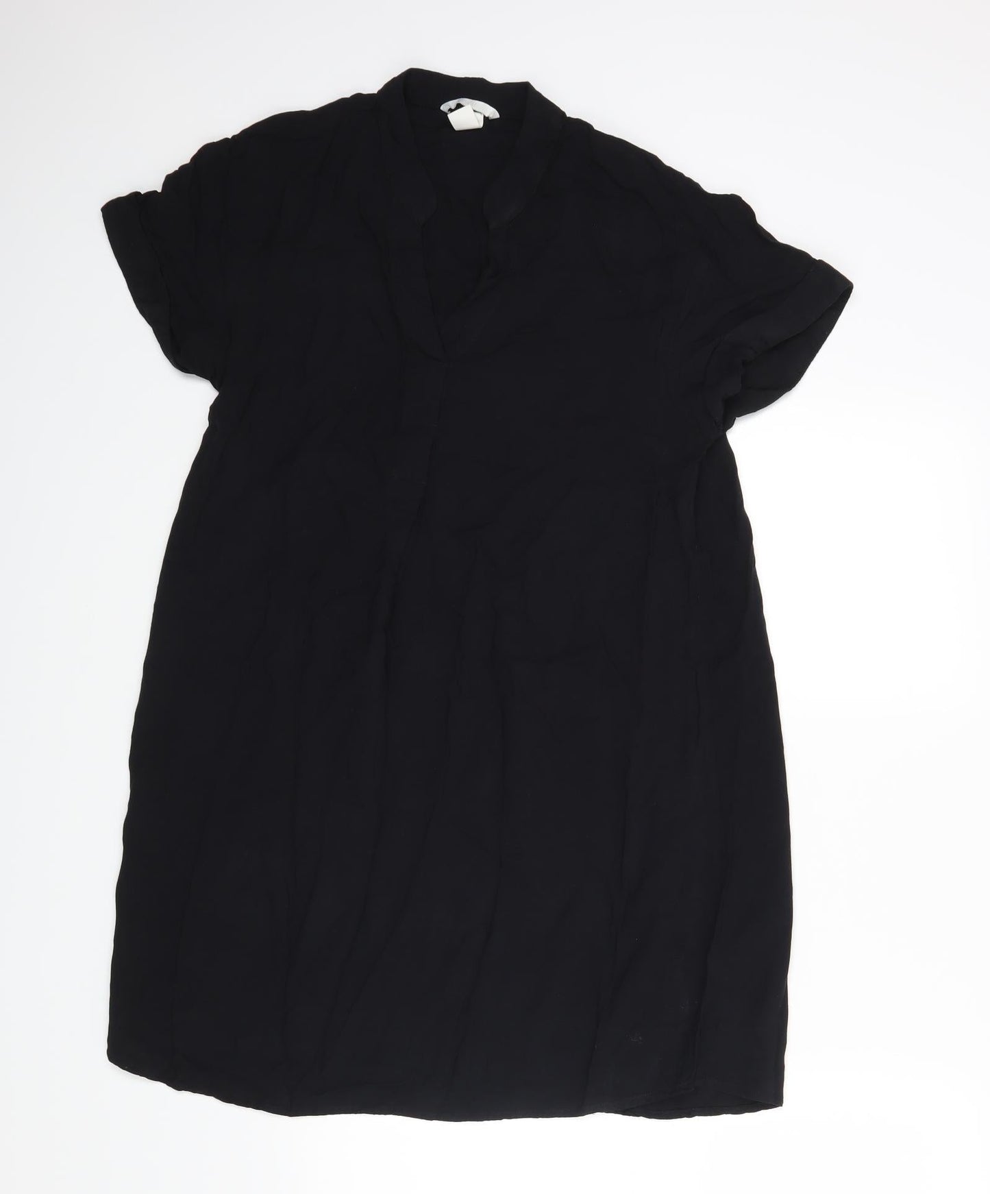 H&M Womens Black   A-Line  Size 8