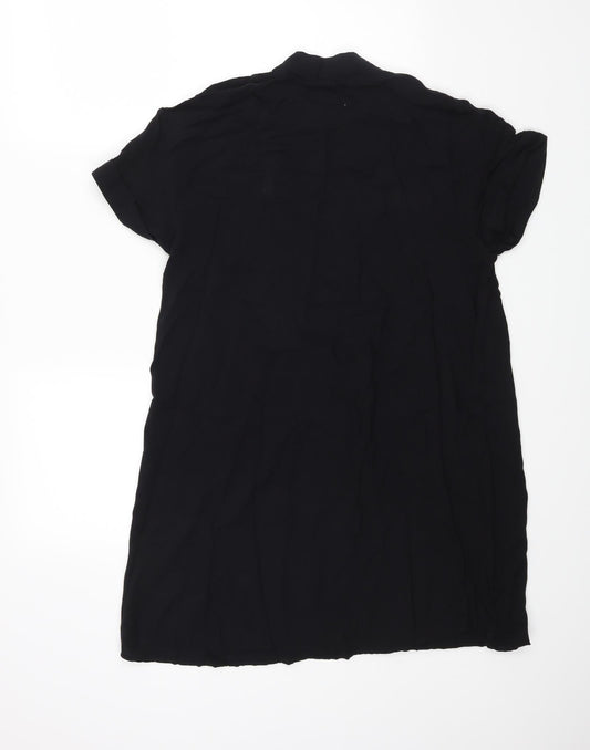 H&M Womens Black   A-Line  Size 8