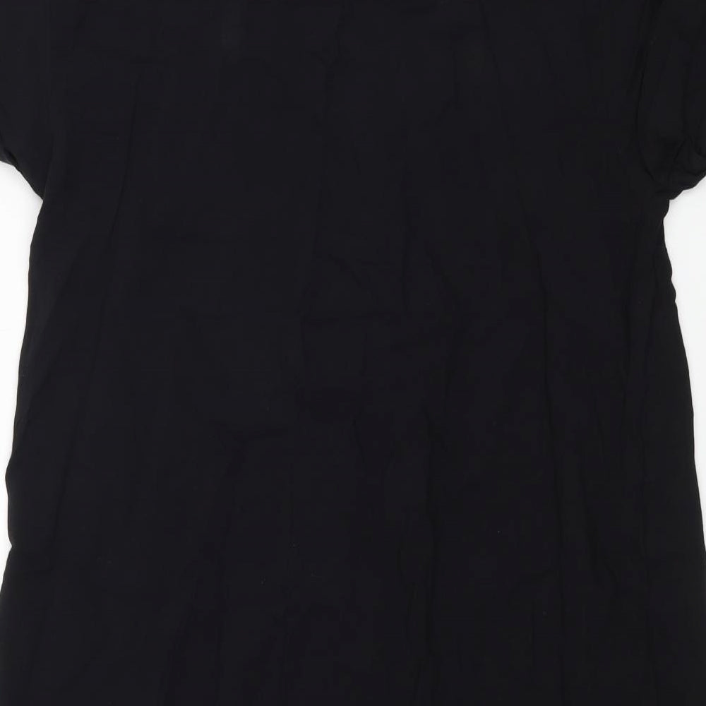 H&M Womens Black   A-Line  Size 8