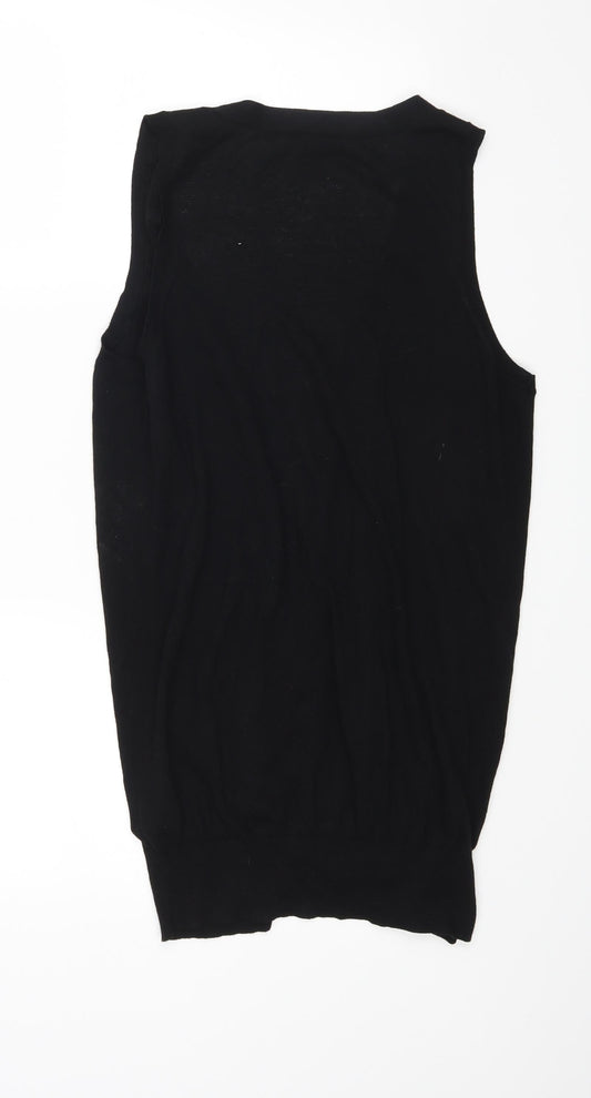 Dorothy Perkins Womens Black   Basic Blouse Size 14