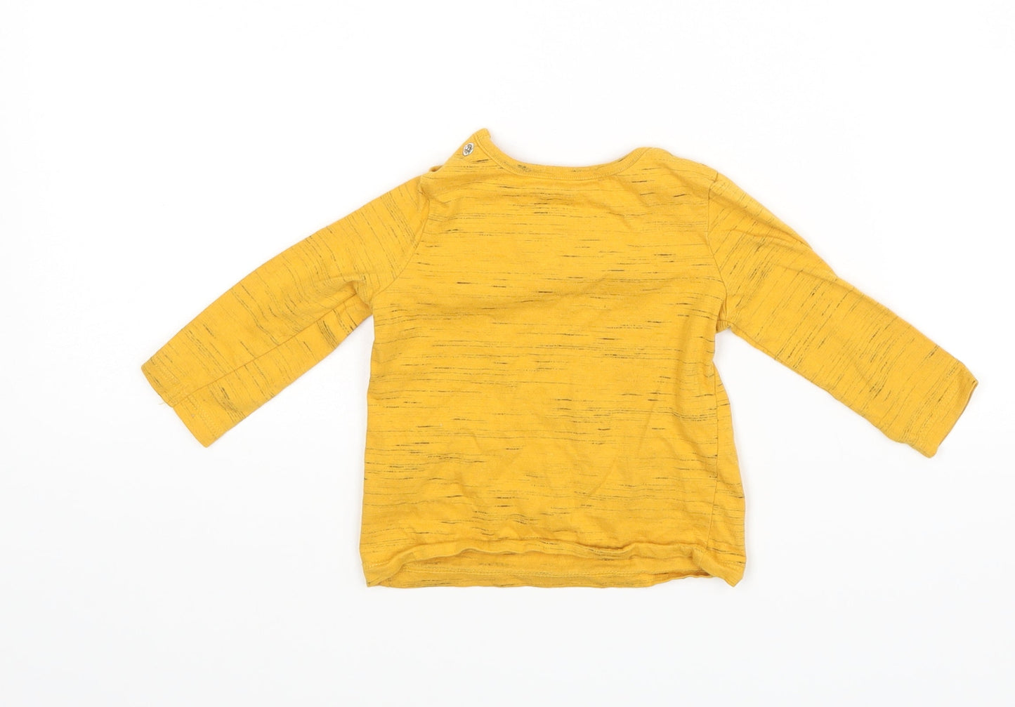 F&F Baby Yellow   Basic T-Shirt Size 3-6 Months
