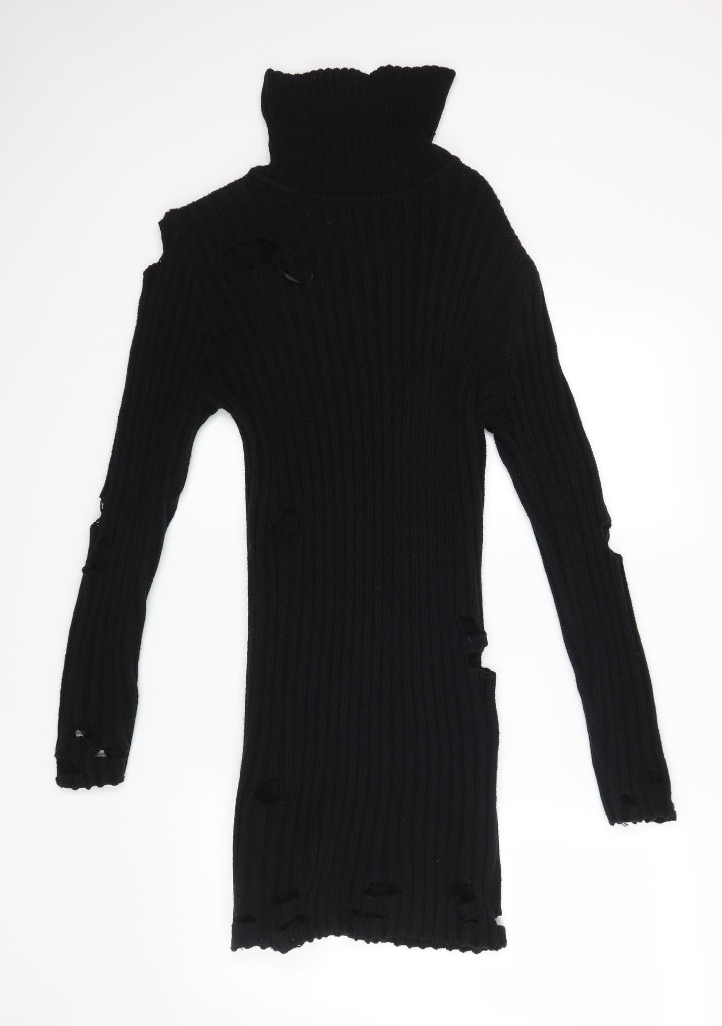 In the Style Womens Black   Pullover Jumper Size M