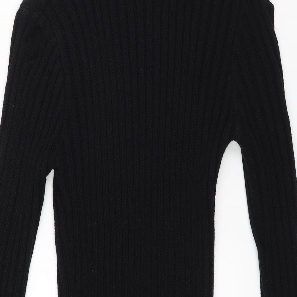 In the Style Womens Black   Pullover Jumper Size M