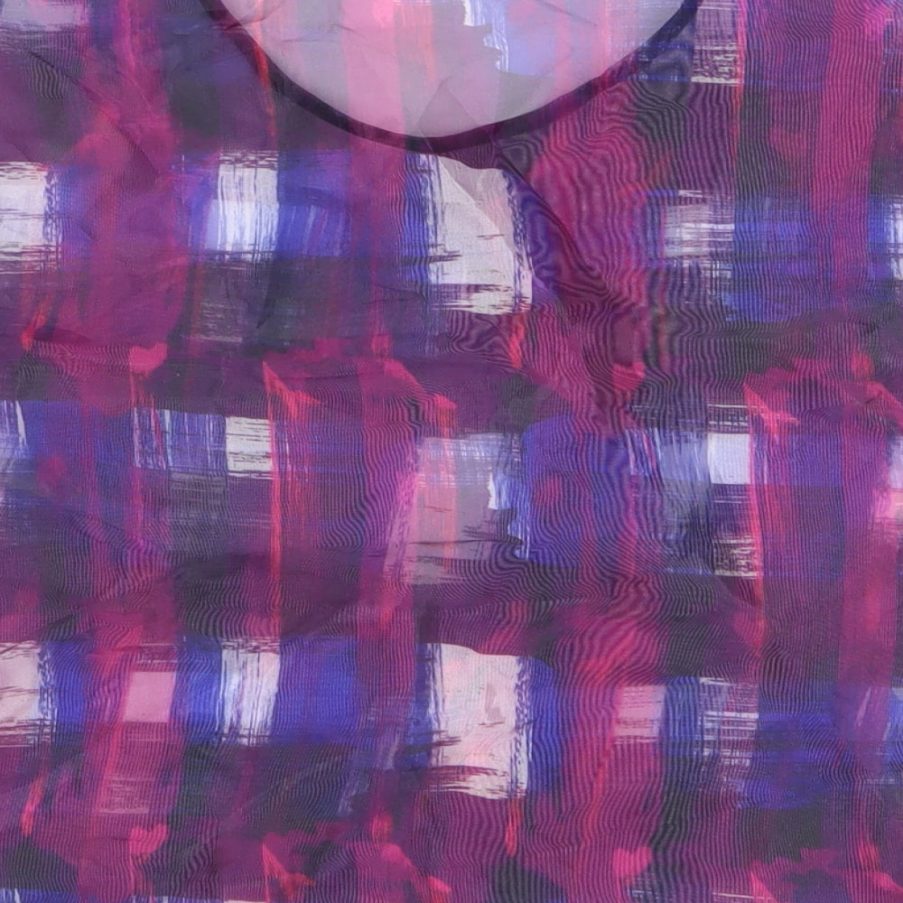 River Island Womens Purple   Basic T-Shirt Size 14