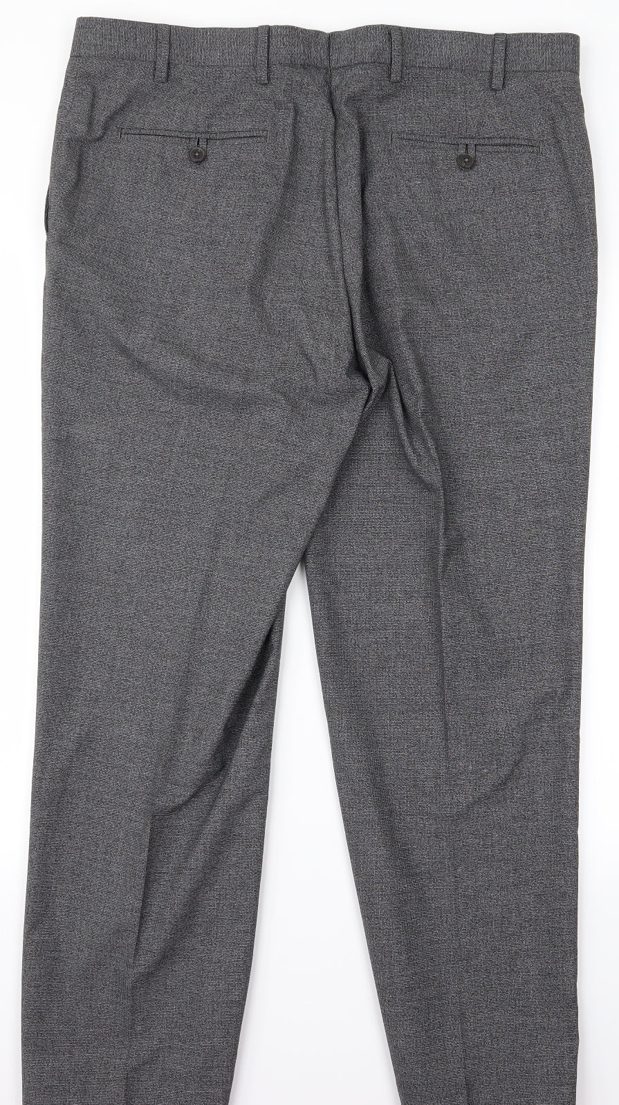 m&s Womens Grey   Trousers  Size 38 L26 in