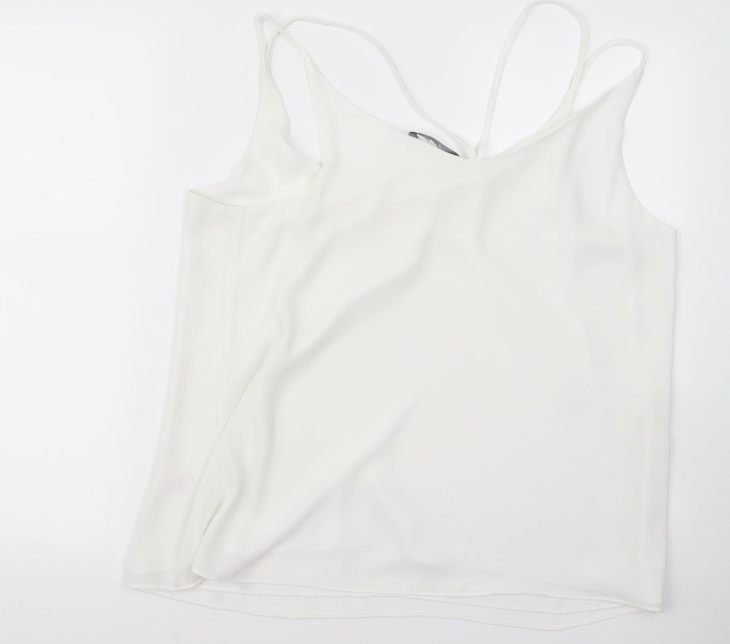 Peacocks Womens White   Basic Button-Up Size 18