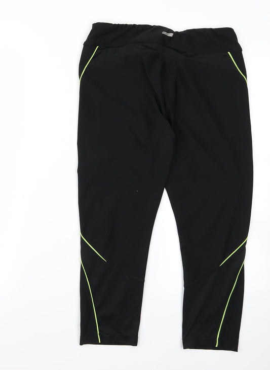 Preworn Womens Black   Jogger Trousers Size M