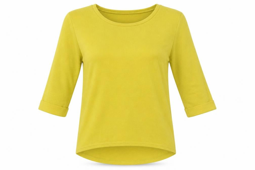 New Look Womens Yellow   Pullover Jumper Size 8