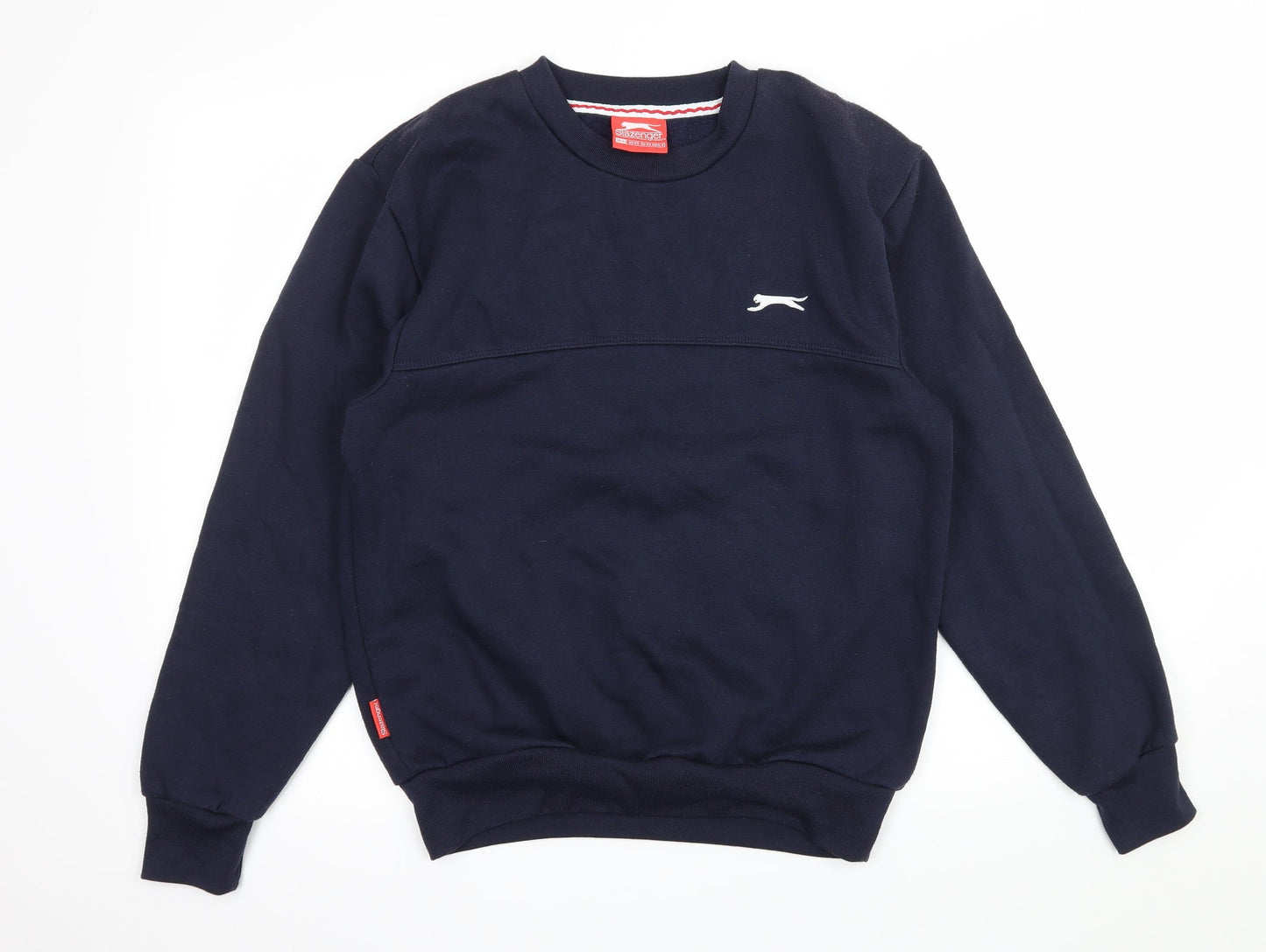 Slazenger Mens Blue  Jersey Pullover Sweatshirt Size XS