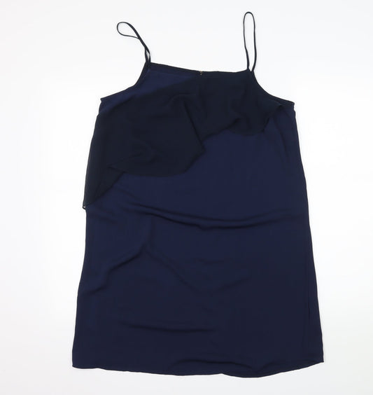 Blue Chameleon Womens Blue   Slip Dress  Size 12