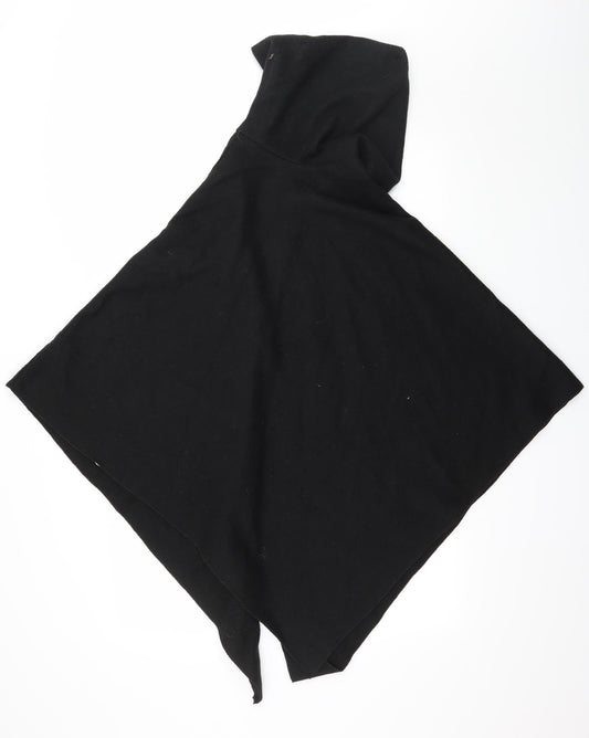 Preworn Womens Black  Fleece Jacket  One Size