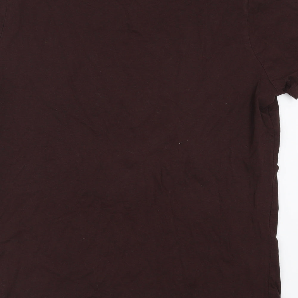 Preworn Girls Brown   Basic T-Shirt Size 2XL  - The Pursuit Sneakers