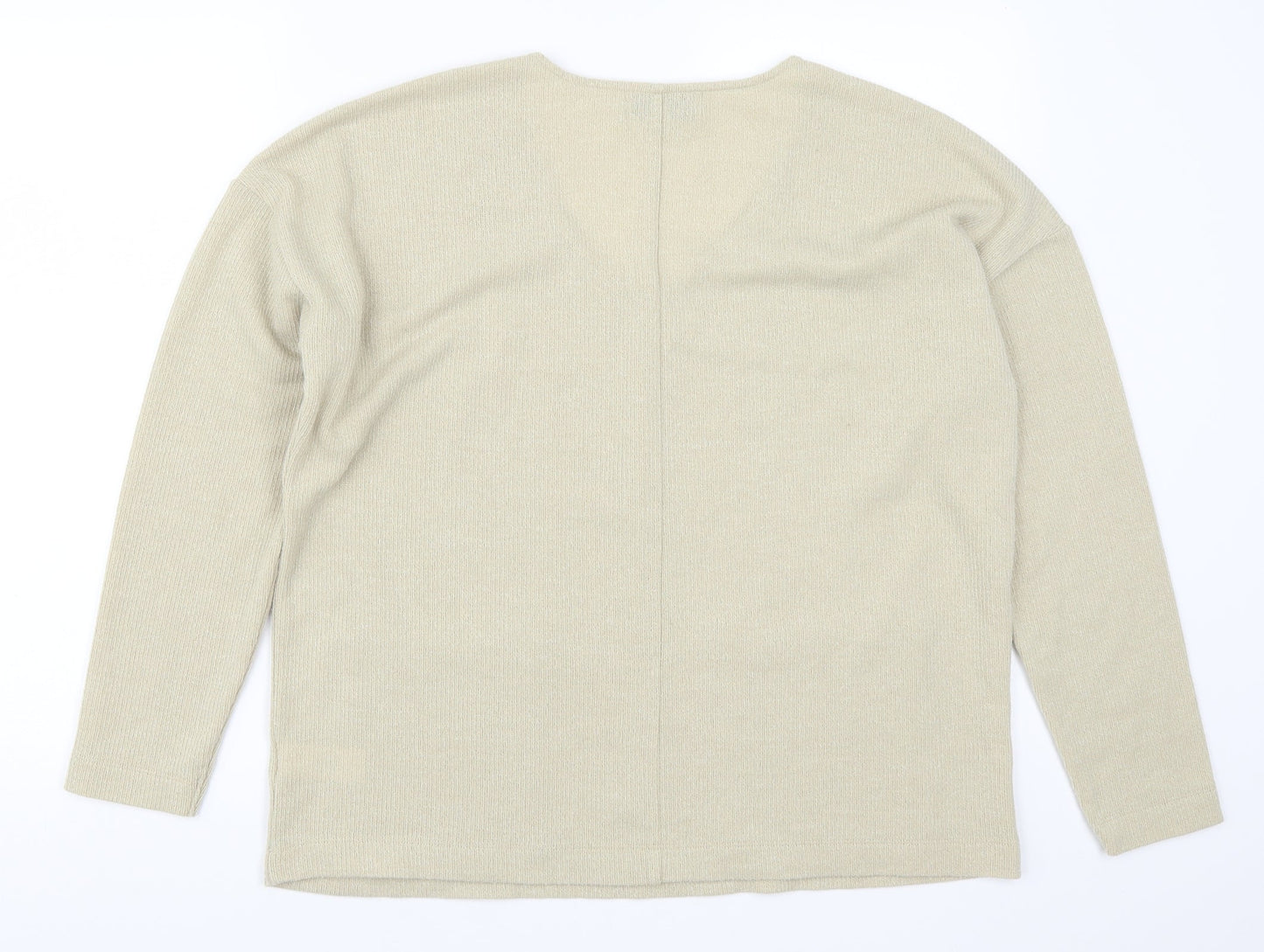 NEXT Womens Beige   Pullover Jumper Size 16