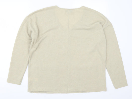 NEXT Womens Beige   Pullover Jumper Size 16