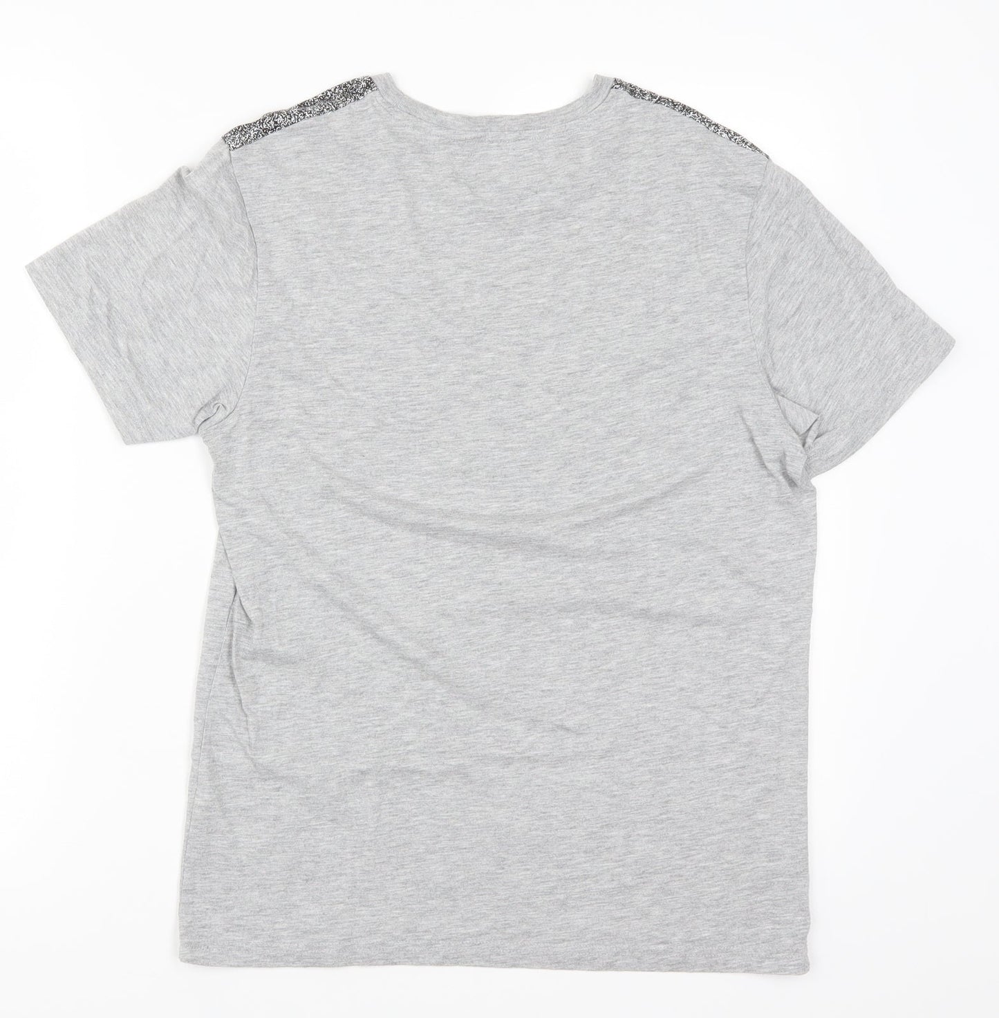 Burton Mens Grey    T-Shirt Size S