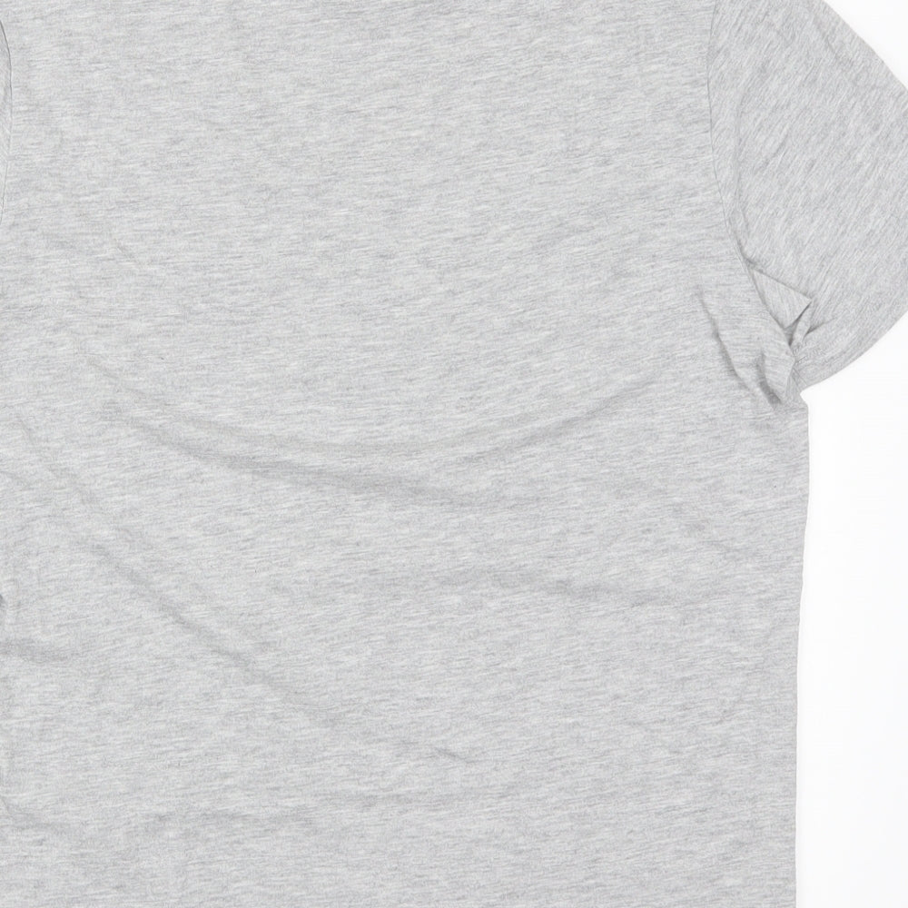 Burton Mens Grey    T-Shirt Size S