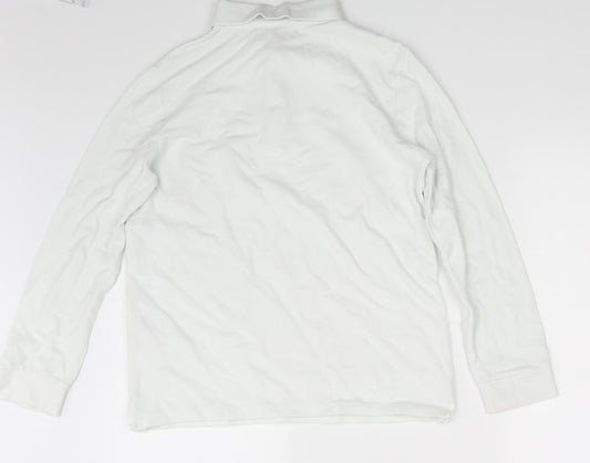 Zara Boys White   Pullover Polo Size 11-12 Years