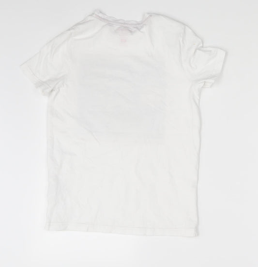 F&F Boys White   Basic T-Shirt Size 8-9 Years  - Player of the Year !