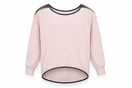 Preworn Womens Pink   Pullover Sweatshirt One Size