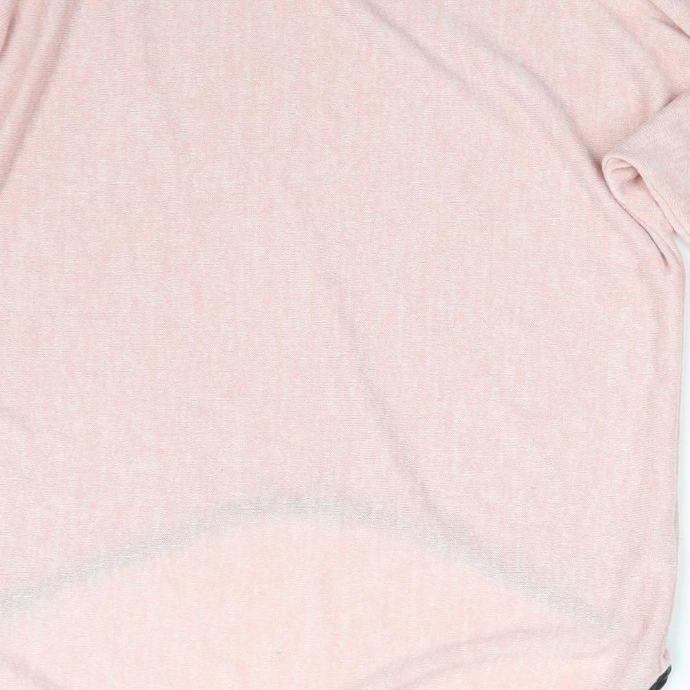 Preworn Womens Pink   Pullover Sweatshirt One Size