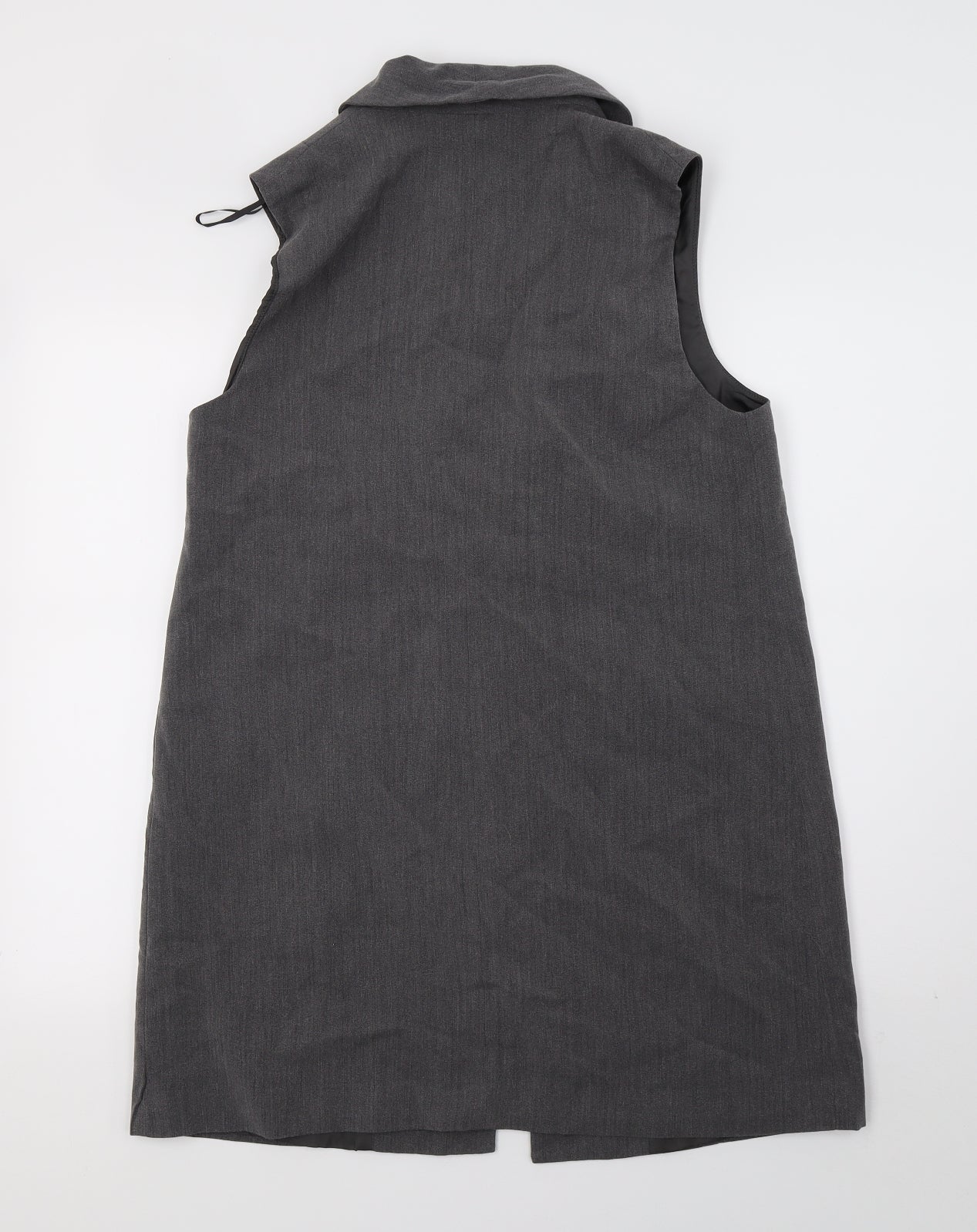 Papaya Womens Grey   Gilet Blazer Size 12