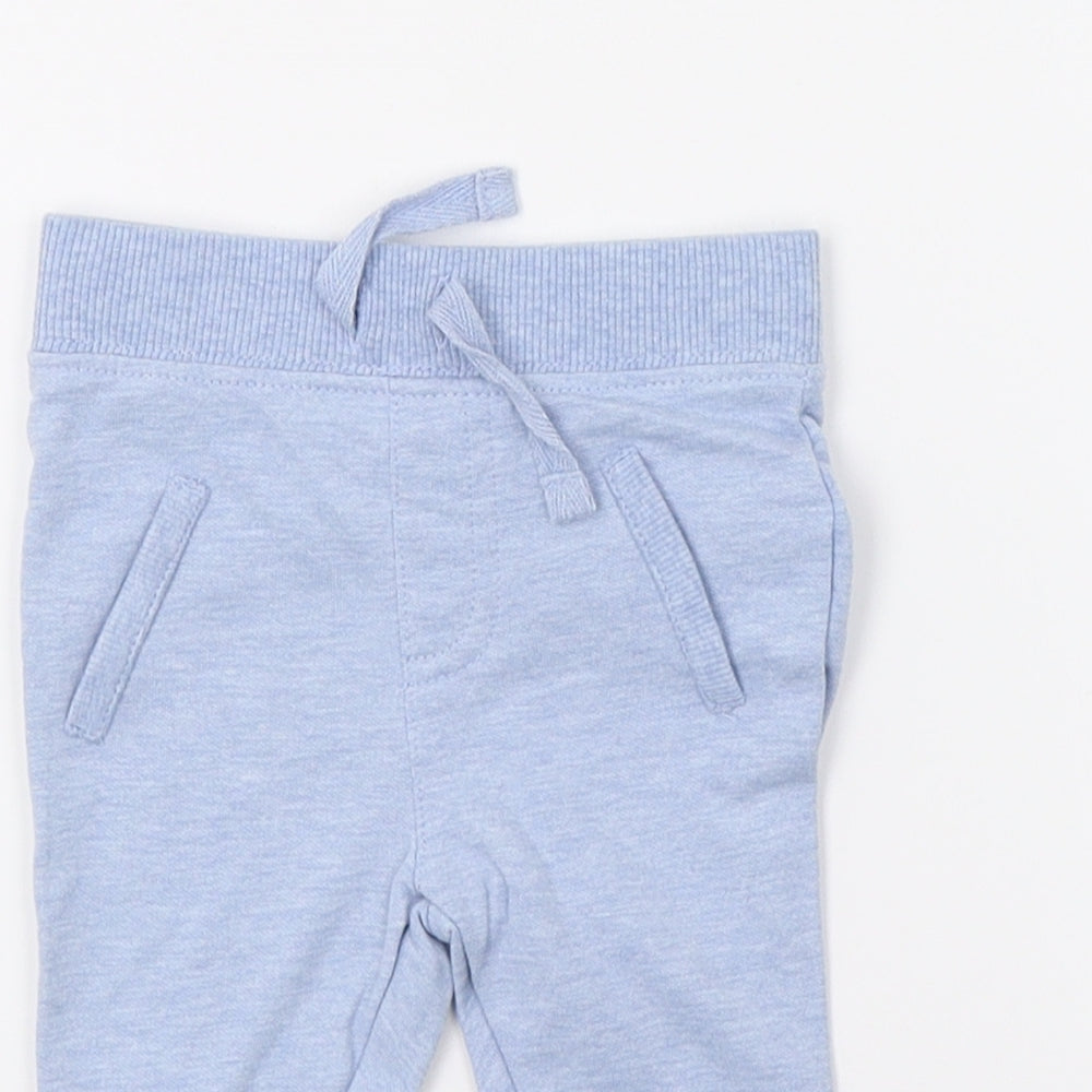 Blue Zoo Baby Blue   Jogger Trousers Size Newborn