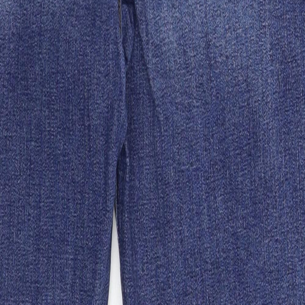 Denim & Co. Womens Blue  Denim Skinny Jeans Size 10 L29 in