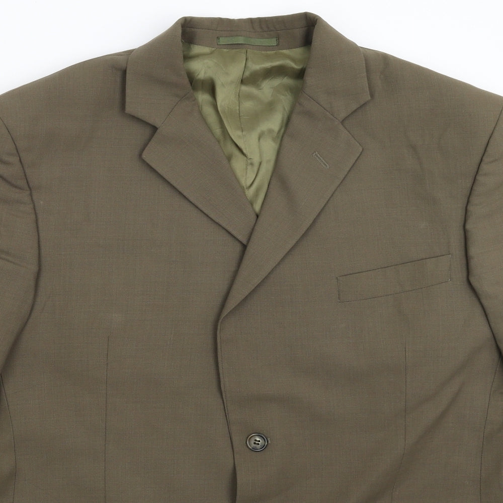 Gino Belinni Mens Grey   Jacket Suit Jacket Size 42