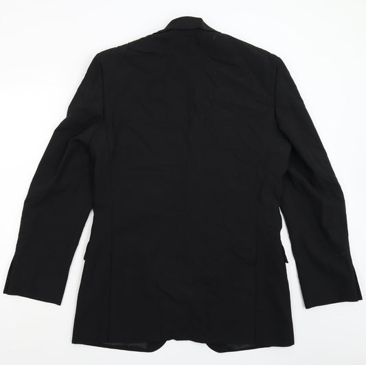 Karl Jackson  Mens Black   Jacket Suit Jacket Size 40