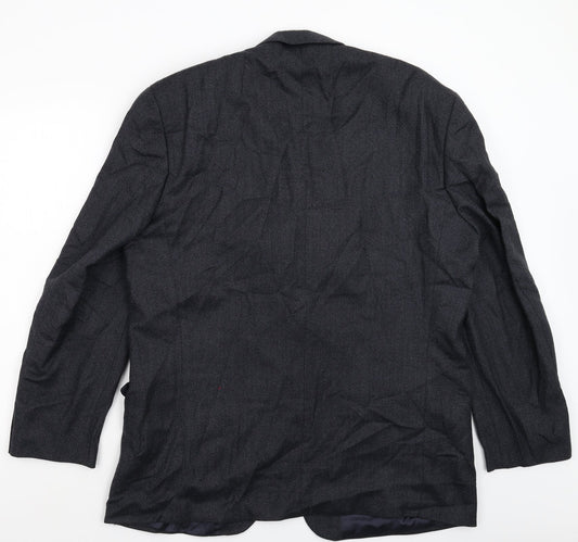 Nicholas Rowe Mens Grey   Jacket Suit Jacket Size 44