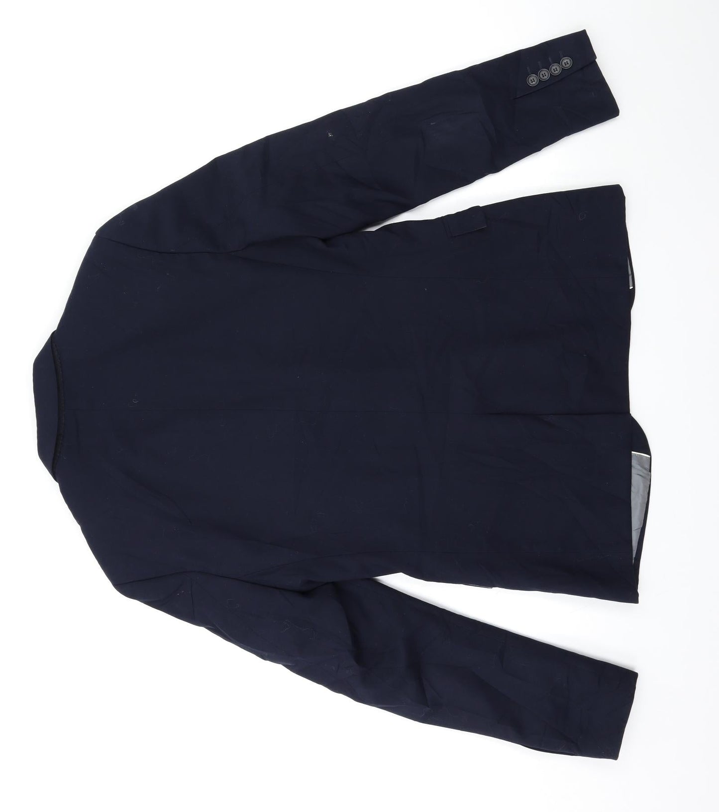 Topman Mens Blue   Jacket Suit Jacket Size 38