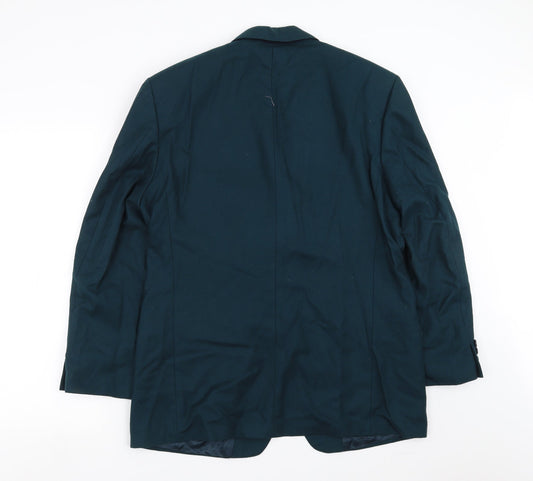 Marks and Spencer Mens Green   Jacket Suit Jacket Size 40