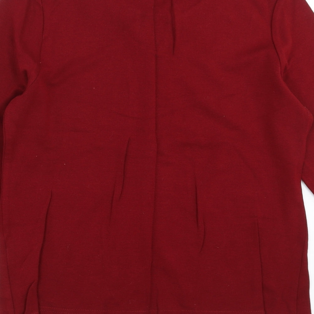Sara Neal Womens Red   Pullover Jumper Size 14
