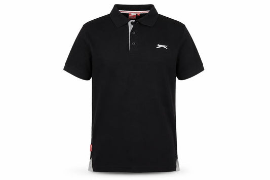 Slazenger Mens Black    Polo Size S