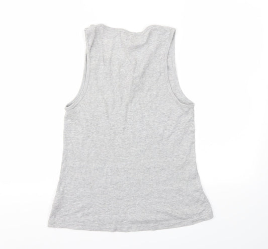 Secret Womens Grey   Basic T-Shirt Size L