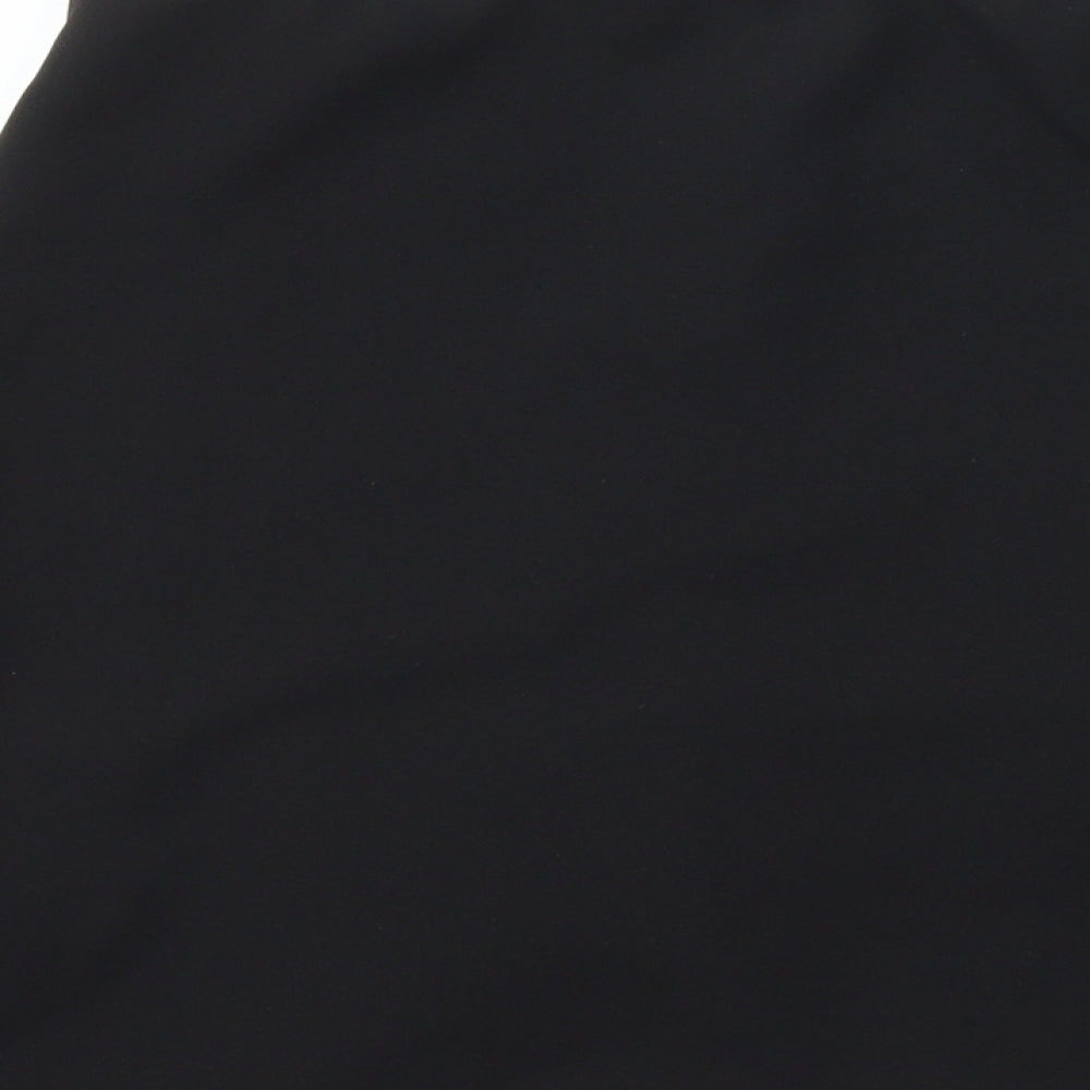 New Look Womens Black   A-Line Skirt Size 12  - Stretch waistband