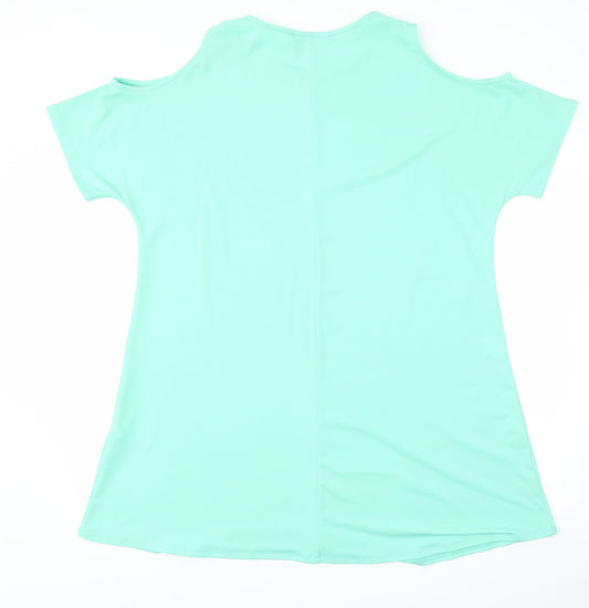 Love Label Womens Green   Fit & Flare  Size 12