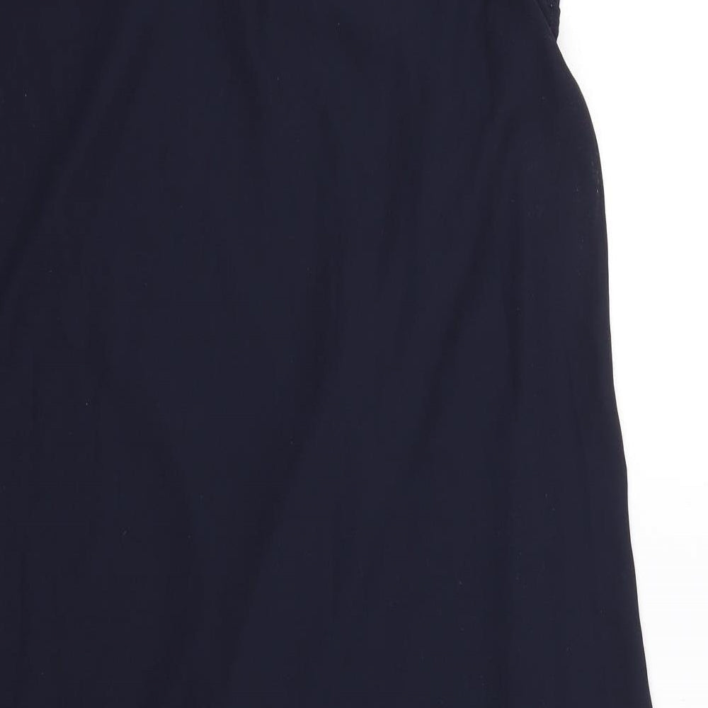 Preworn Womens Blue   Basic T-Shirt Size 6  - formal office work