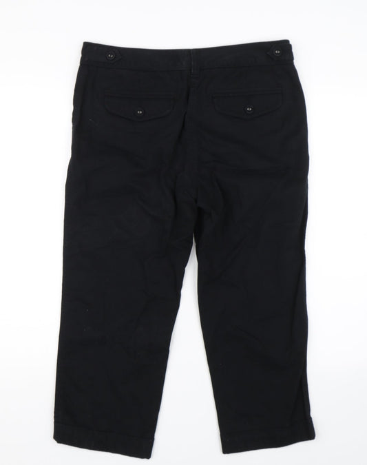 M&S Womens Black   Trousers  Size 12