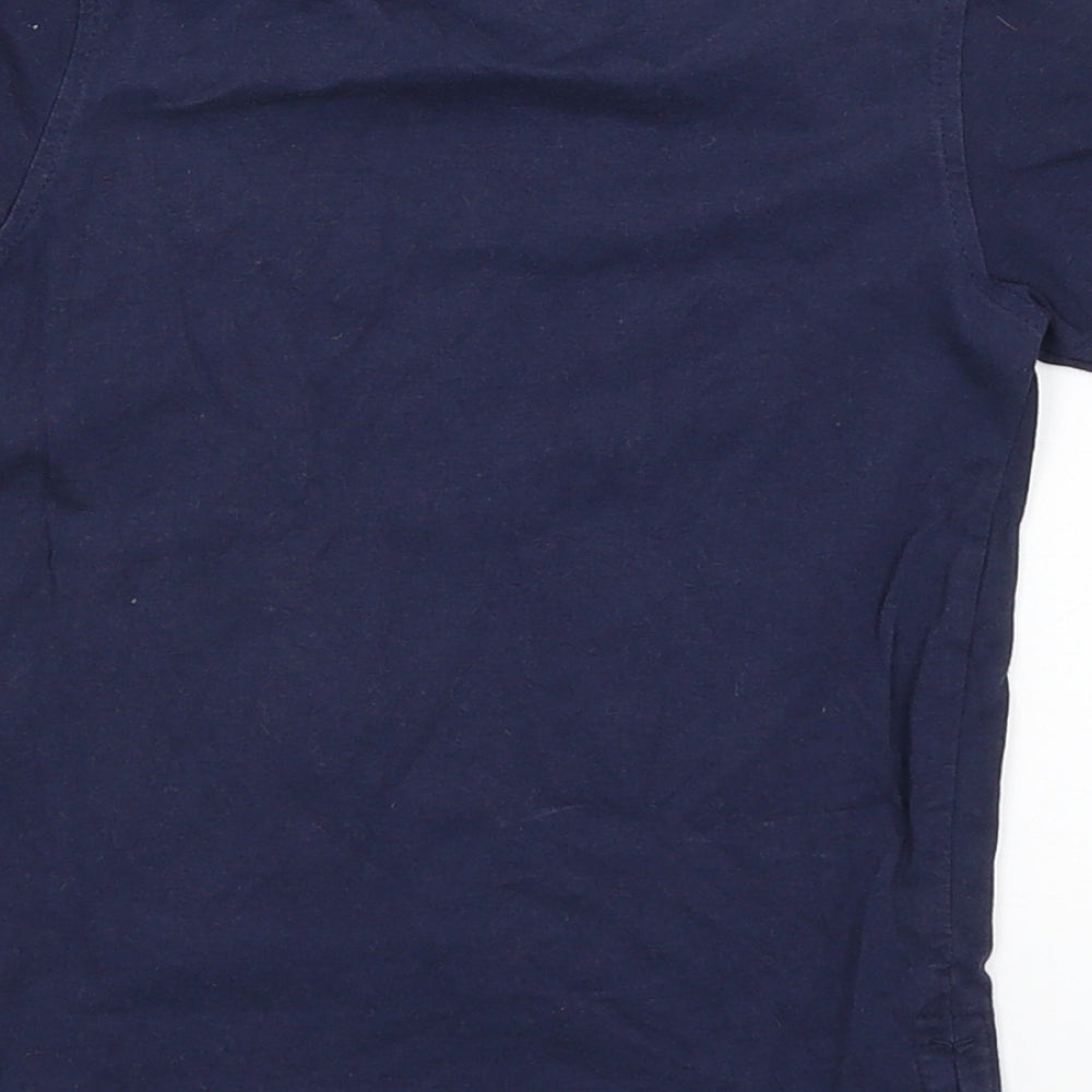 George Boys Blue   Basic T-Shirt Size 2-3 Years  - Play it Cool