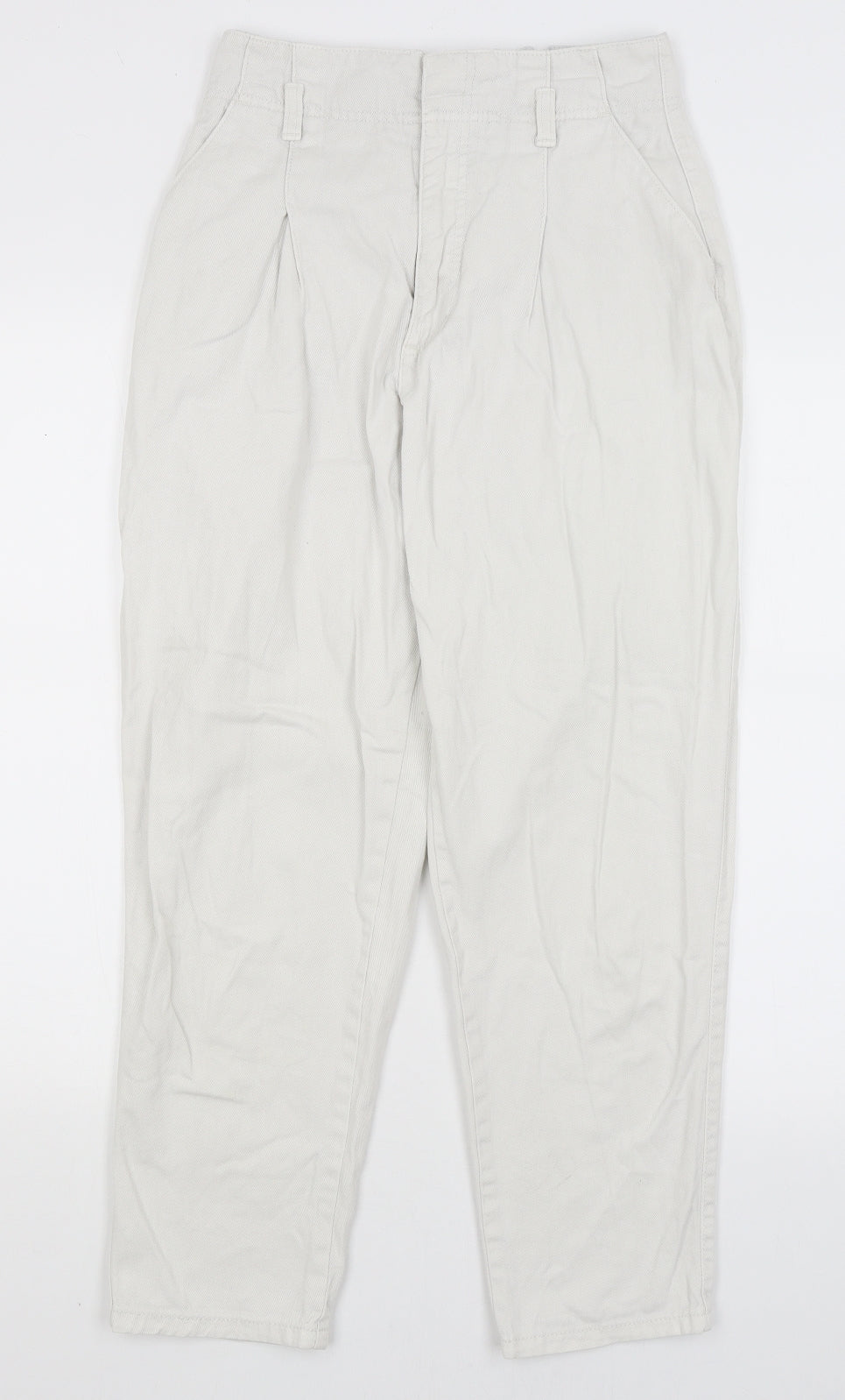 New Look Womens White   Straight Jeans Size 10 L26 in