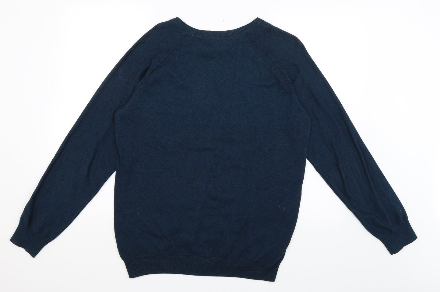 Easy Mens Blue   Pullover Jumper Size M