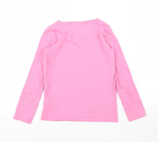 NEXT Womens Pink   Basic T-Shirt Size 8  - Unicorn