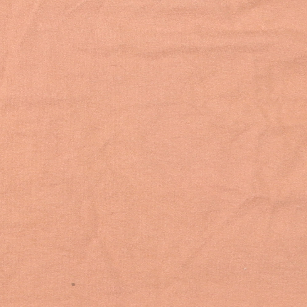 Topshop Womens Orange   Basic T-Shirt Size 12