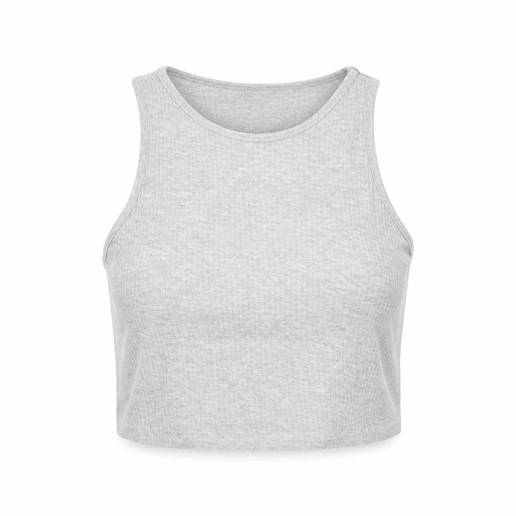 River Island Womens Grey   Cropped Tank Size 10