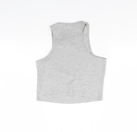 River Island Womens Grey   Cropped Tank Size 10