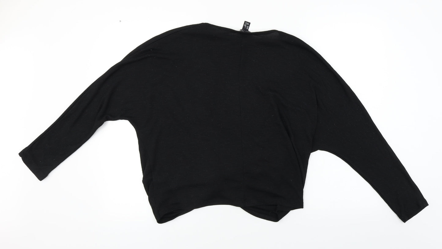 New Look  Womens Black   Basic T-Shirt Size L