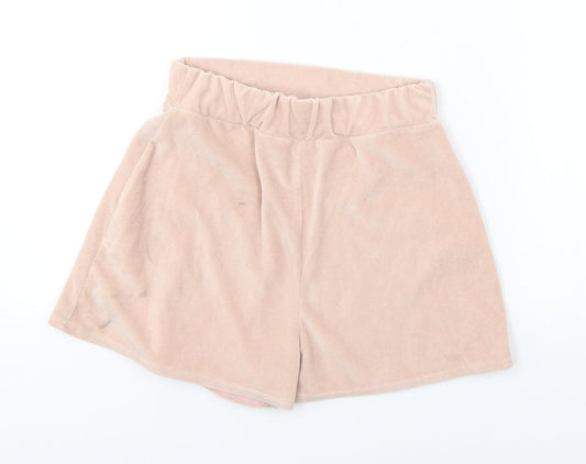 MIF Womens Pink   Sweat Shorts Size 24 in
