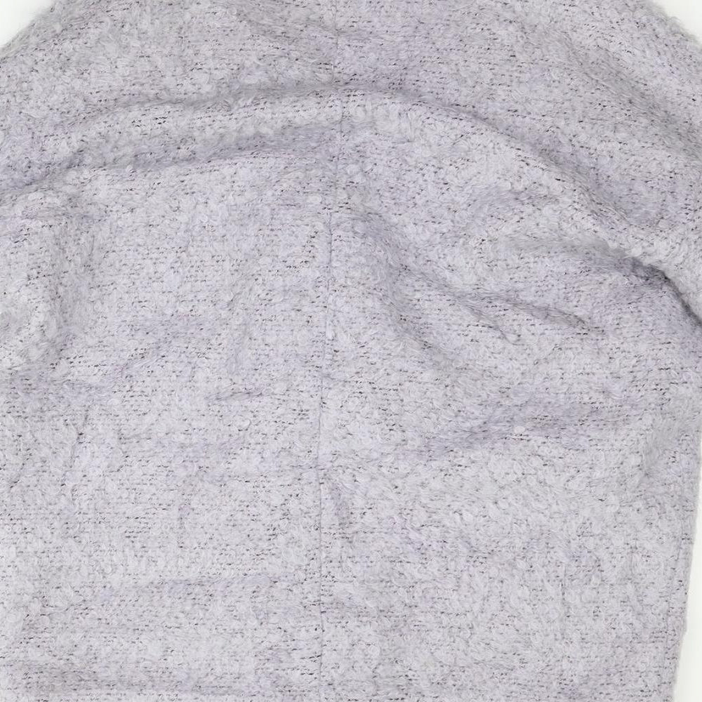 Topshop Womens Purple   Jacket Coat Size 12  - washable marks