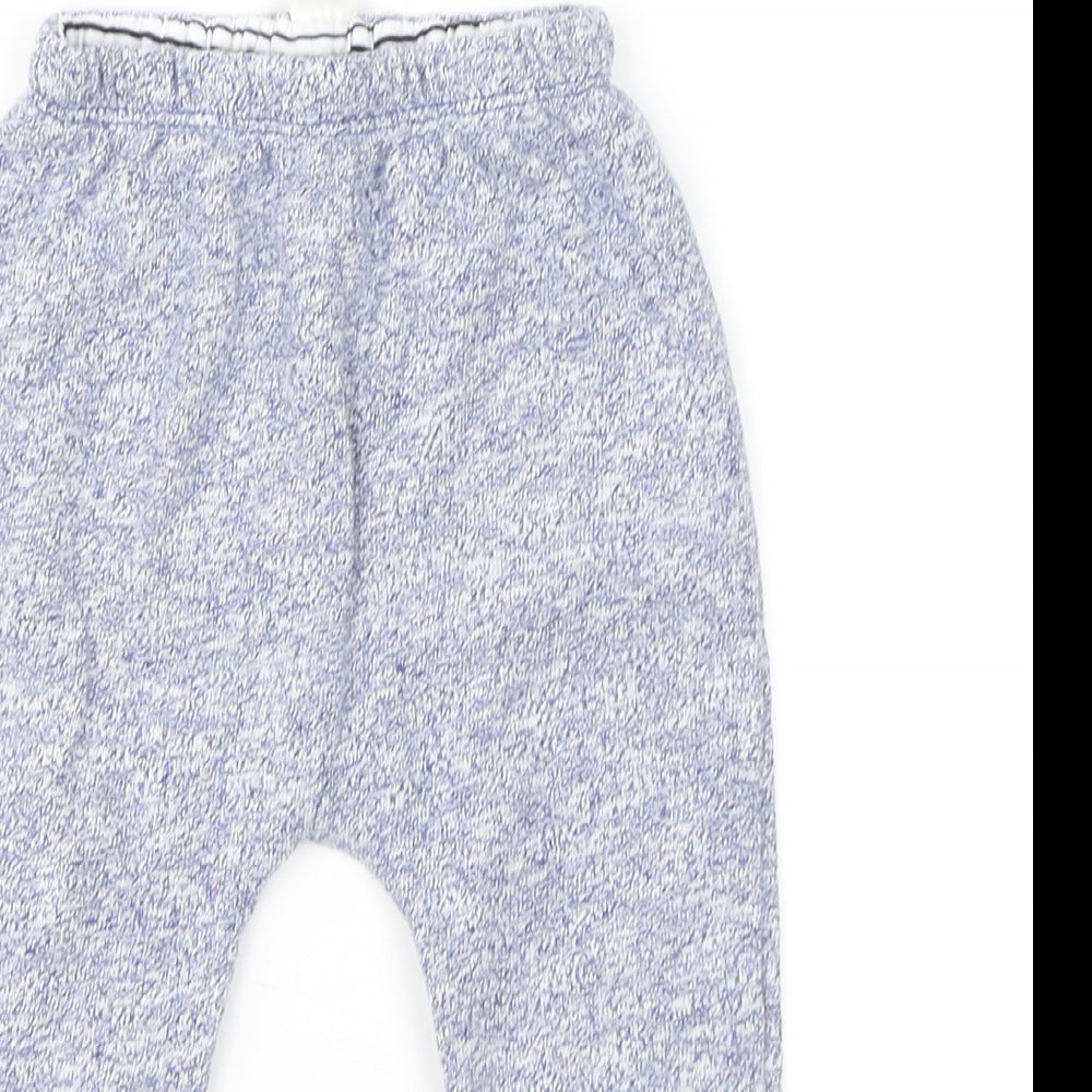Gap Baby Blue Striped  Jogger Trousers Size 3-6 Months